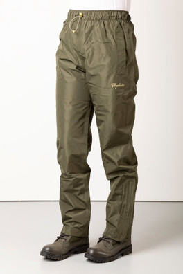 Ladies Waterproof Overtrousers - Khaki