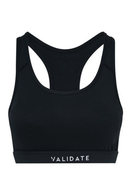 247 Essential Womens Sports Bra - Black