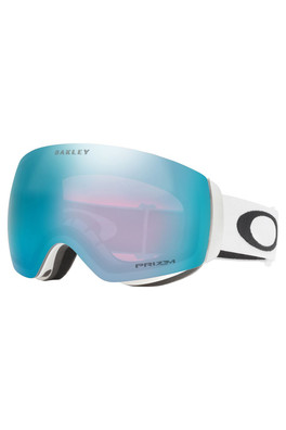 Flight Deck M Unisex Snow Goggles - Matte White/Przm Snow Sapphire
