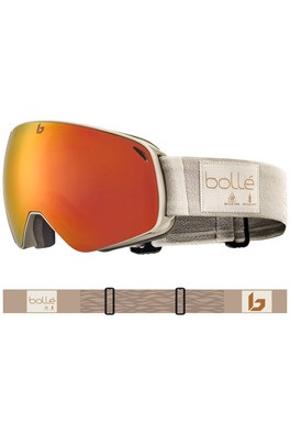Eco Torus M Unisex Snow Goggles - Matte Oatmeal/sunrise