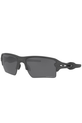 Flak 2.0 XL Unisex Cycling Sunglasses - Grey/Prizm Black Iridium Polar