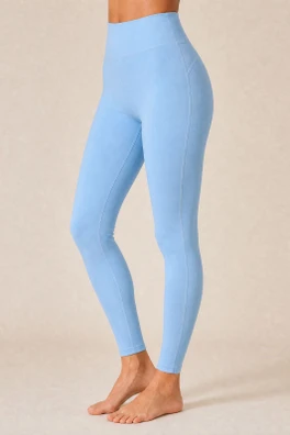 247 Essential Womens Leggings - Sky Blue