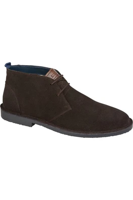 Mens Desert Boots - Dark Brown