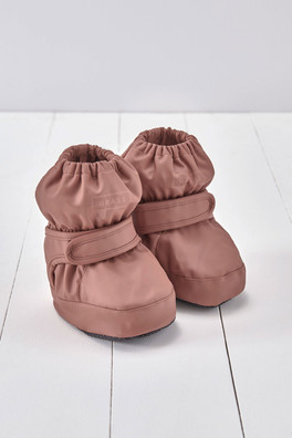 Baby PU Showerproof  Bootie - Rose