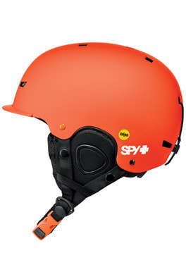 Galactic MIPS Unisex Snow Helmet - Matte Orange Spy Ink