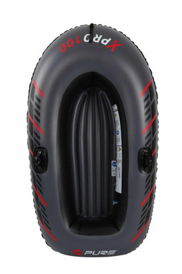 Pure XPRO 300 Inflatable Boat - Black/Red
