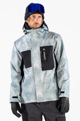 Avalanche Mens Ski Jacket - Grey Concrete