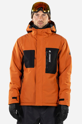 Avalanche Mens Ski Jacket - Rust