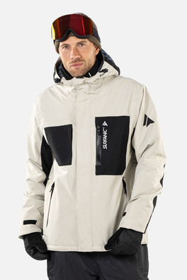 Avalanche Mens Ski Jacket - Stone