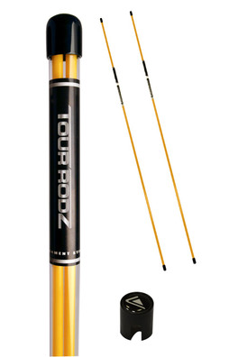 Tour Rodz Alignment Sticks 2-Piece - Yellow