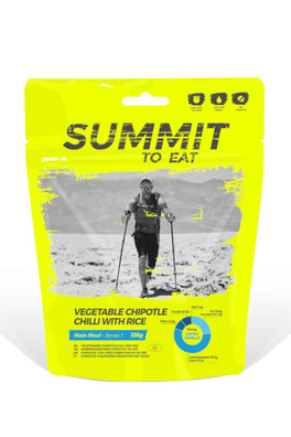 Vegetable Chipotle Chilli with Rice Camping Food - 136g