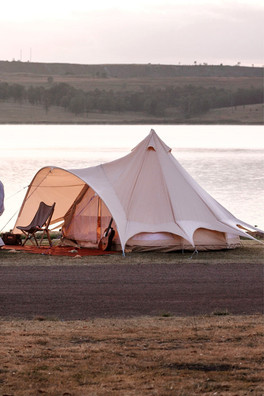 4m Star Bell Tent Canvas 285gsm - Sandstone