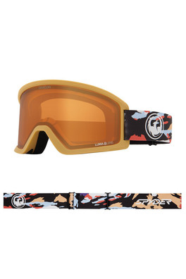 DX3 OTG Unisex Snow Goggles - Paint By Numbers Spyder/Amber