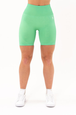 Limitless Womens Seamless Shorts - Mint