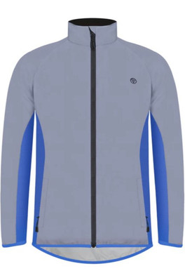 Reflective Mens Active Jacket - Blue