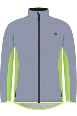 Reflective Mens Active Jacket - Yellow
