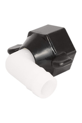 Elbow Connector Adaptor - Black/White