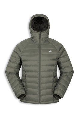 EMS Featherpack Extreme Mens Down Packable Jacket - Dark Khaki