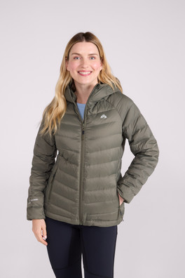 EMS Featherpack Extreme Womens Down Packable Jacket - Khaki