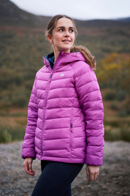 EMS Featherpack Extreme Womens Down Packable Jacket - Pink