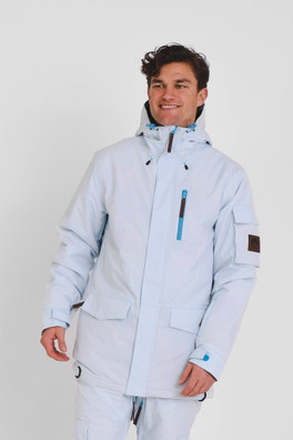 Yeh Man Jacket Grey - Ice Blue