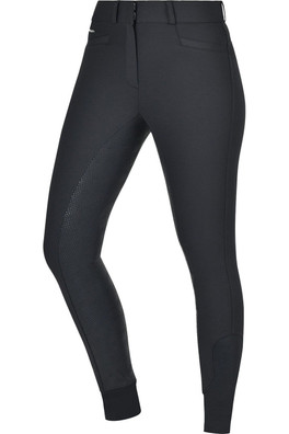 Duet Womens Full Seat Breeches - Black