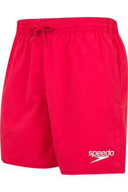 Essentials 16 Mens Swim Shorts - Red