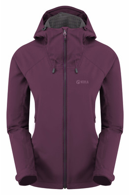 Hydron Womens Softshell - Black Cherry