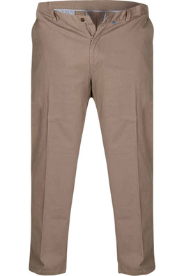 D555 Bruno Mens Chino Trousers - Stone
