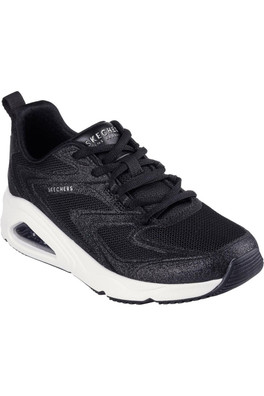 Tres Air Uno Womens Glitter Trainers - Black