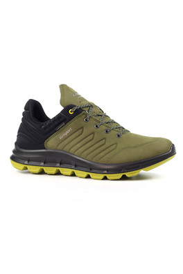 Motion Mens Waterproof Lightweight Walking Shoes - Olive