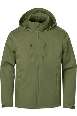 Scirocco Mens Soft Shell Jacket - Sage Green