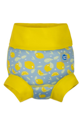 Happy Nappy Reusable Baby Swim Nappy - Lemons