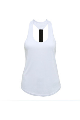 Performance Womens Strap Back Vest - White