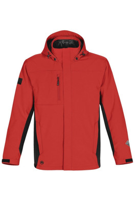 Atmosphere Mens 3 in 1 Performance System Jacket - Stadium Red/Black