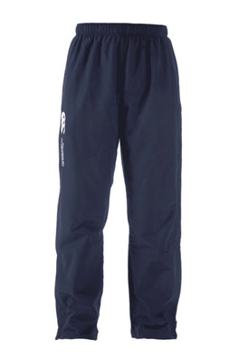 Cuffed Ankle Mens Tracksuit Bottoms - Navy/White