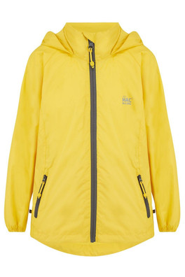 Origin Kids Mini Packable Waterproof Jacket - Yellow