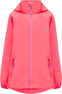 Origin Kids Mini Packable Waterproof Jacket - Neon Watermelon