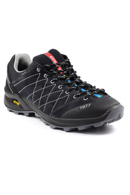 Argon Mens Waterproof Walking Shoe - Grey Suede/Cordura