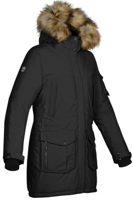 Explorer Womens Parka - Black