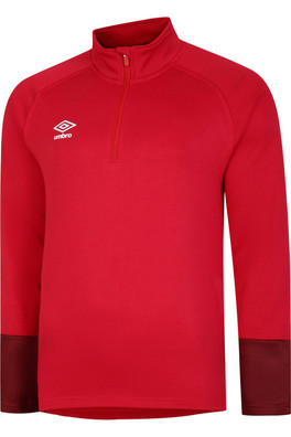 Total Training Mens Track Jacket - Vermillion/Biking