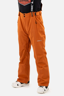 Comrade Mens Ski Pant - Rust