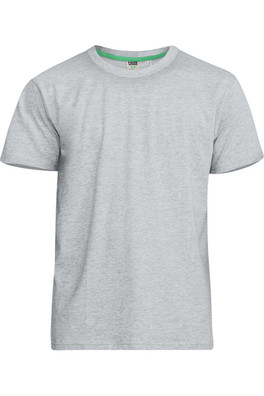 Flyers-1 D555 Mens Kingsize Crew Neck T-Shirt - Grey