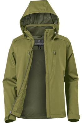 Scirocco Lightweight Womens Rain Shell Jacket - Sage Green