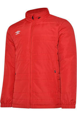 Essential Mens Club Bench Jacket - Vermillion