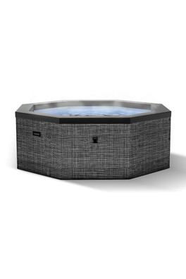 Como 6 Person Eco Foam Hot Tub - Flint Grey