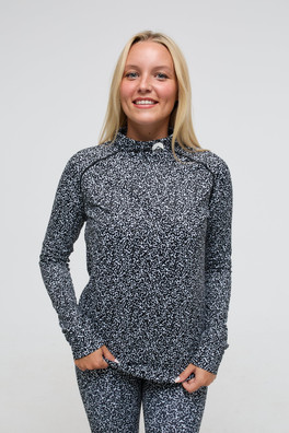 Penfold Collab Womens Baselayer Top - Black/White