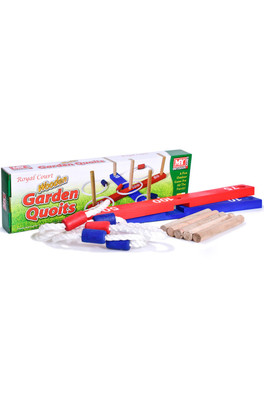 Garden Quoits - Blue Red