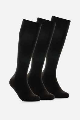 Pro Tech Womens 3pk Socks - Black
