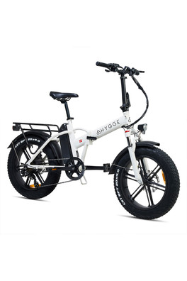 Vester 2025 Folding E-Bike - Heron White